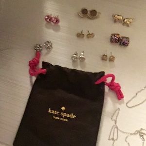 Ring earrings and necklace